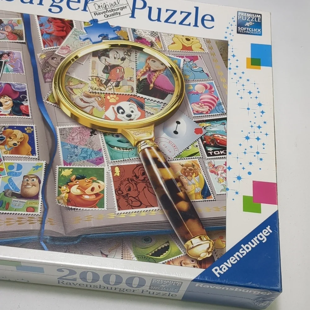 Ravensburger Disney My Favorite Stamp 2000 Piece Jigsaw Puzzle